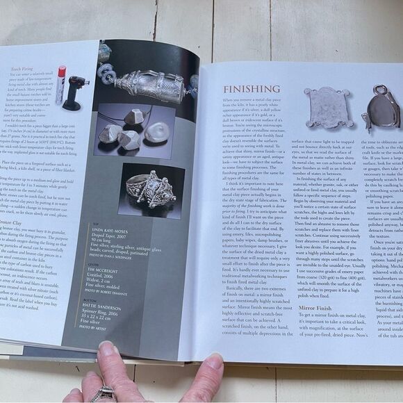 Metal Clay Beads Book By Barbara Becker Simon - Picture 16 of 16